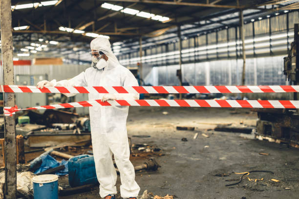 Professional Odor Removal technician working in Lakewood, NJ